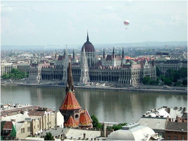 Budapest, the capital of