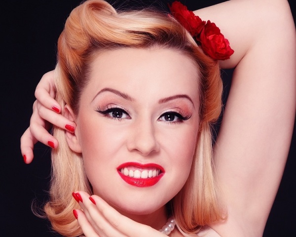 pin up hairstyles images
