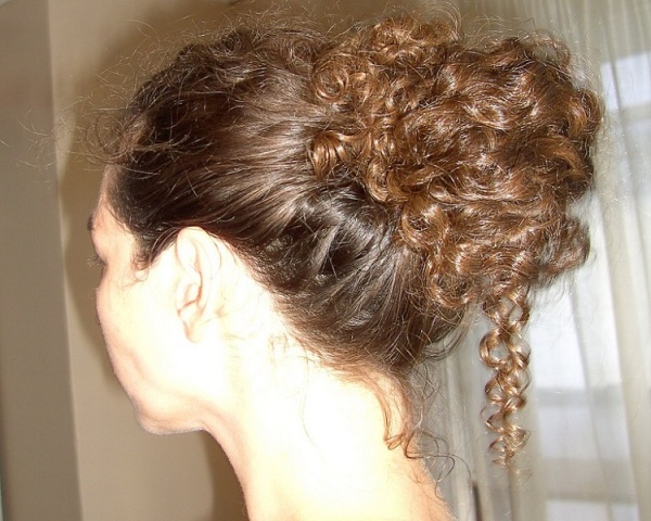 Casual Updos For Curly Hair